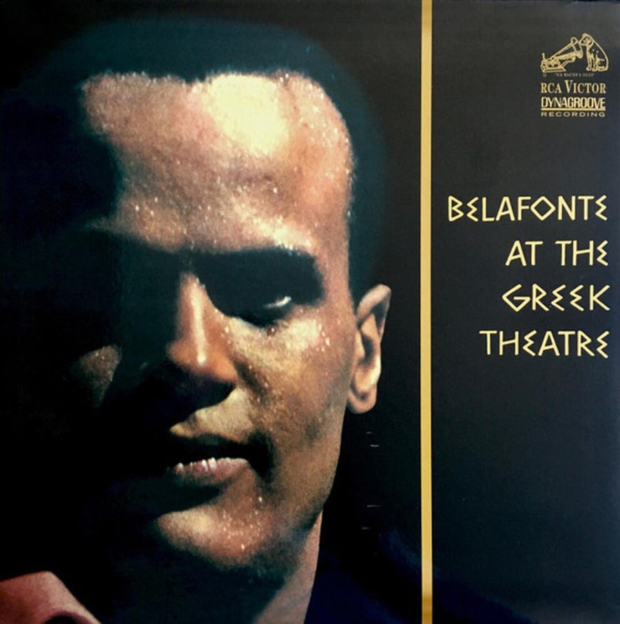 the album cover for Harry Belafonte - Live at the Greek Theatre