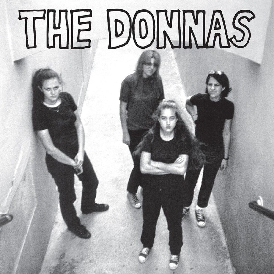 the album cover for Donnas - Donnas - Analog - Clear W/ Black & Purple [Colored Vinyl]