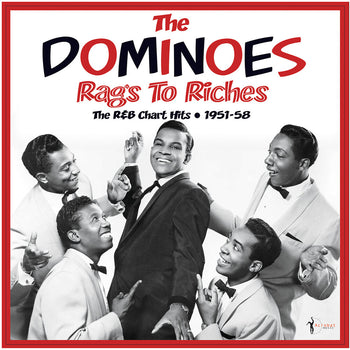 the album cover for Billy Ward  & The Dominoes - Rags To Riches: The R&B Chart Hits 1951-58