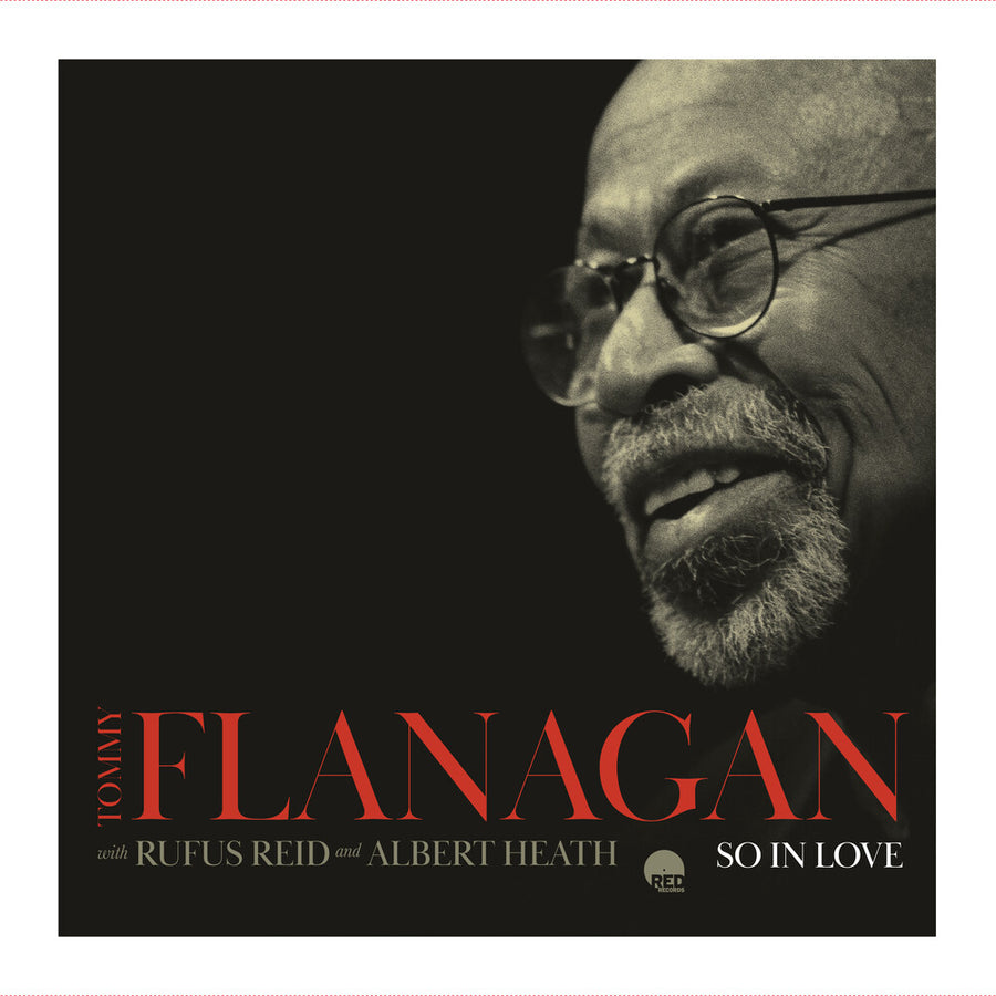 the album cover for Tommy Flanagan - So In Love