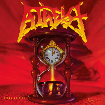 the album cover for Atheist - Piece Of Time [Colored Vinyl] (Org) (Uk)