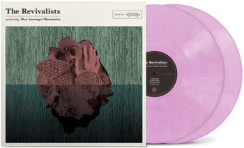 the album cover for The Revivalists - Men Amongst Mountains [Indie Exclusive Eco-friendly Lavender Blend]