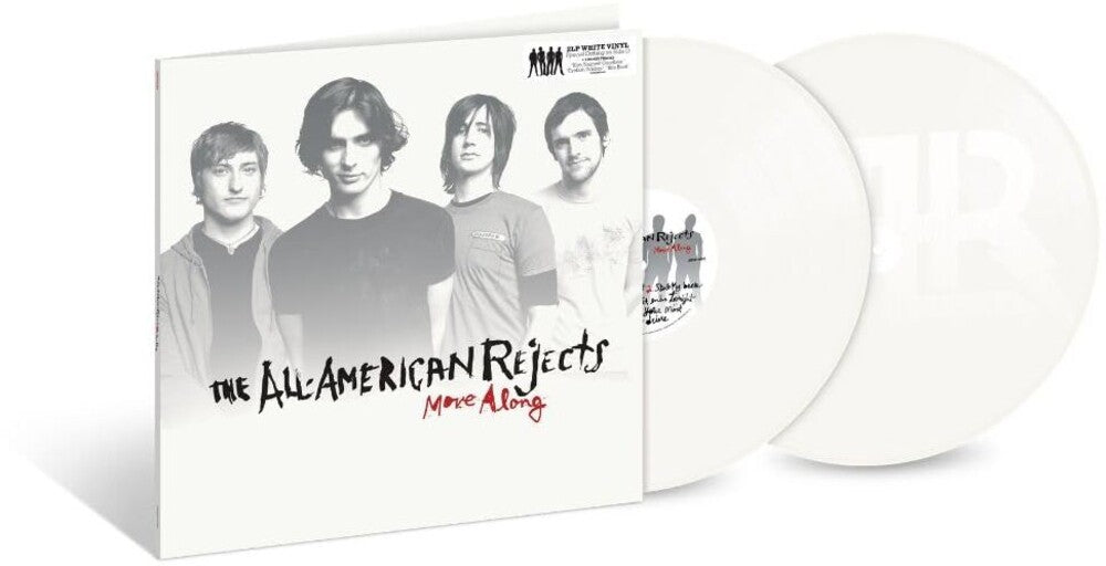 the album cover for All-American Rejects - Move Along [Colored Vinyl] [Deluxe] [Limited Edition] (Wht)