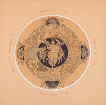 the album cover for Viibra - Softenings For 7 Flutes