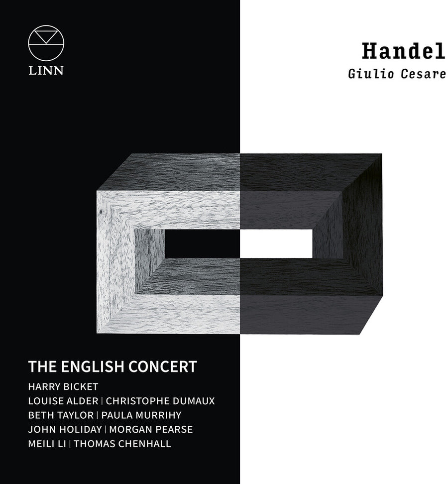 the album cover for English Concert - Handel: Giulio Cesare