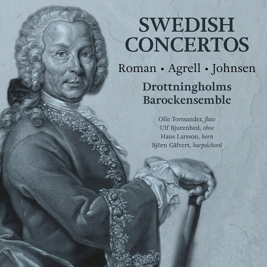 the album cover for Drottningholms Barockensemble - Swedish Concertos