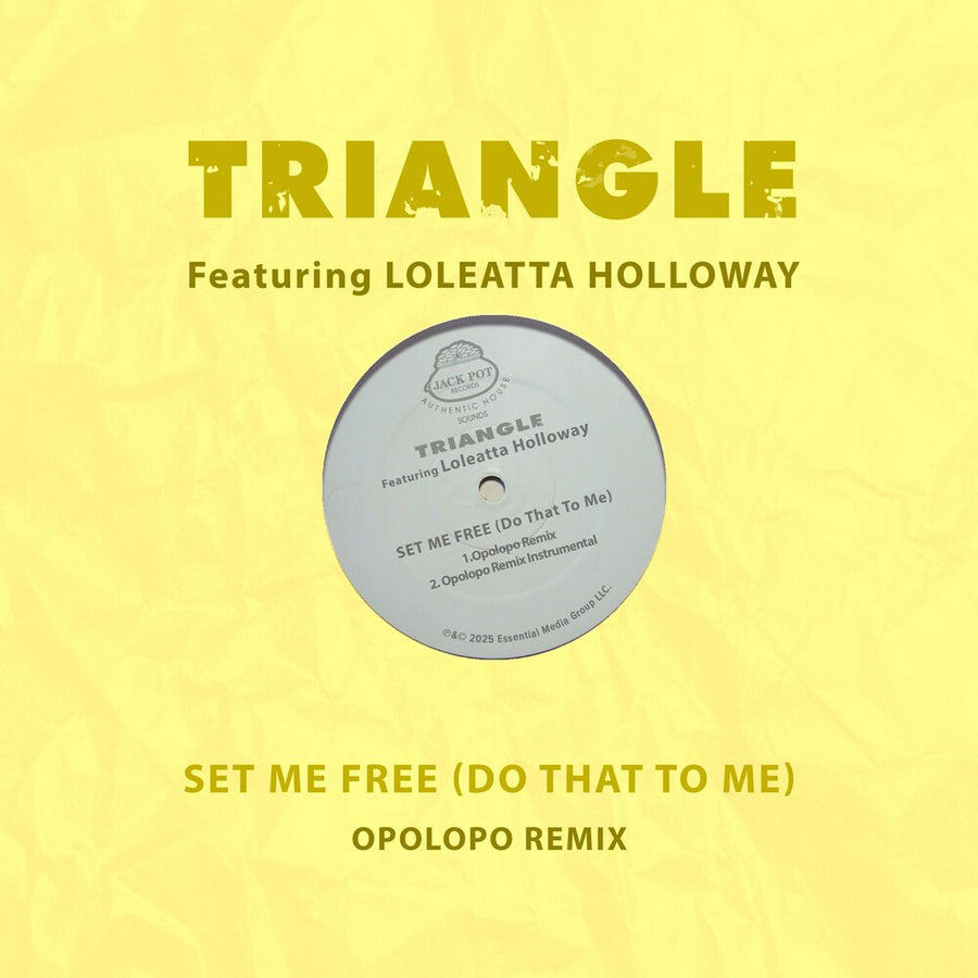the album cover for Triangle Featuring Loleatta Holloway - Set Me Free (Do That To Me) (Opolopo Remix) (Mod)