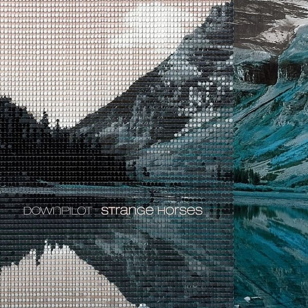 the album cover for Downpilot - Strange Horses