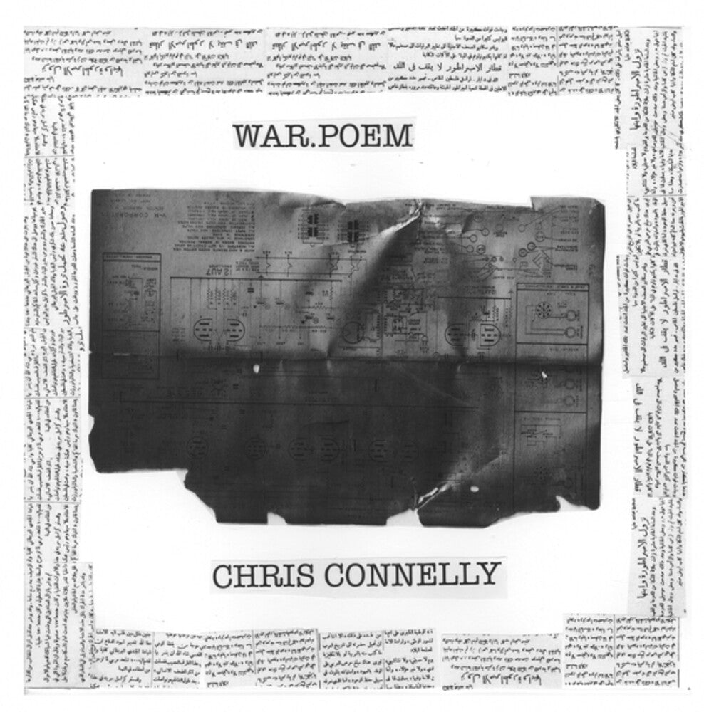 the album cover for Chris Connelly - War Poem