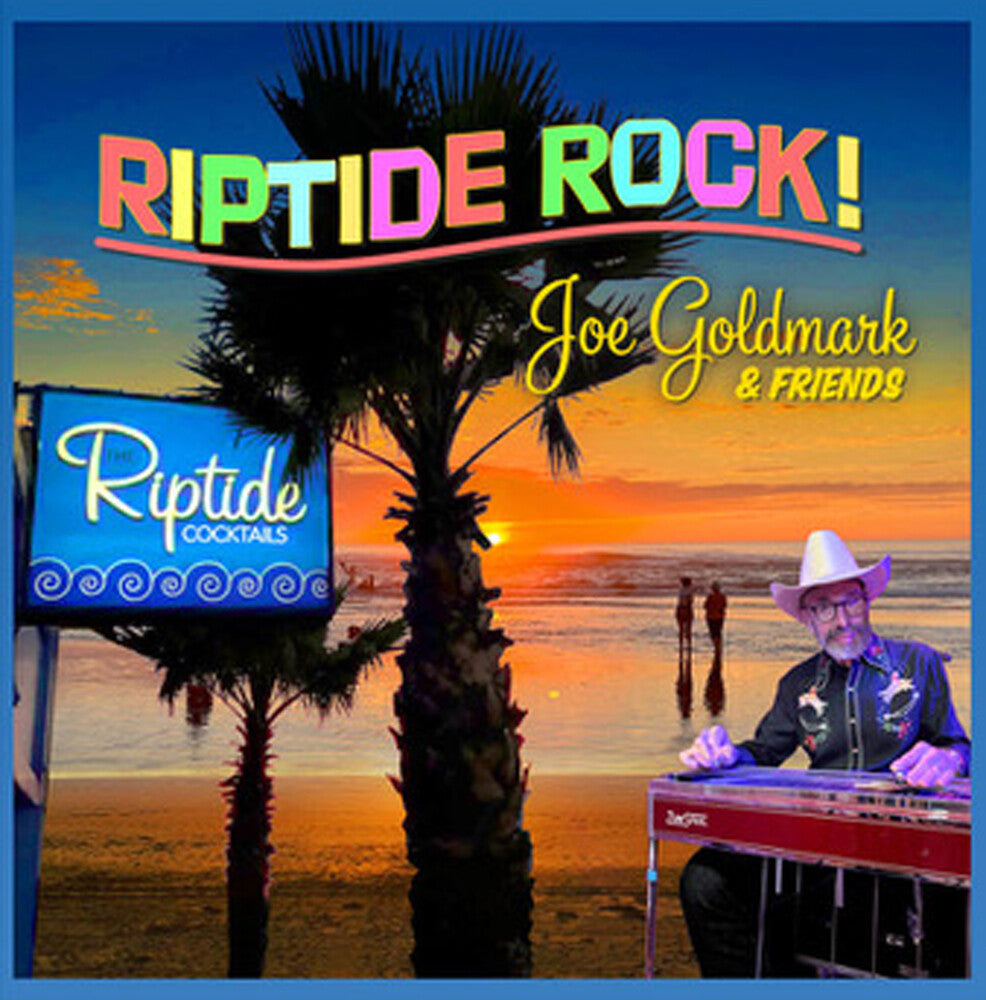 the album cover for Joe Goldmark - Riptide Rock!