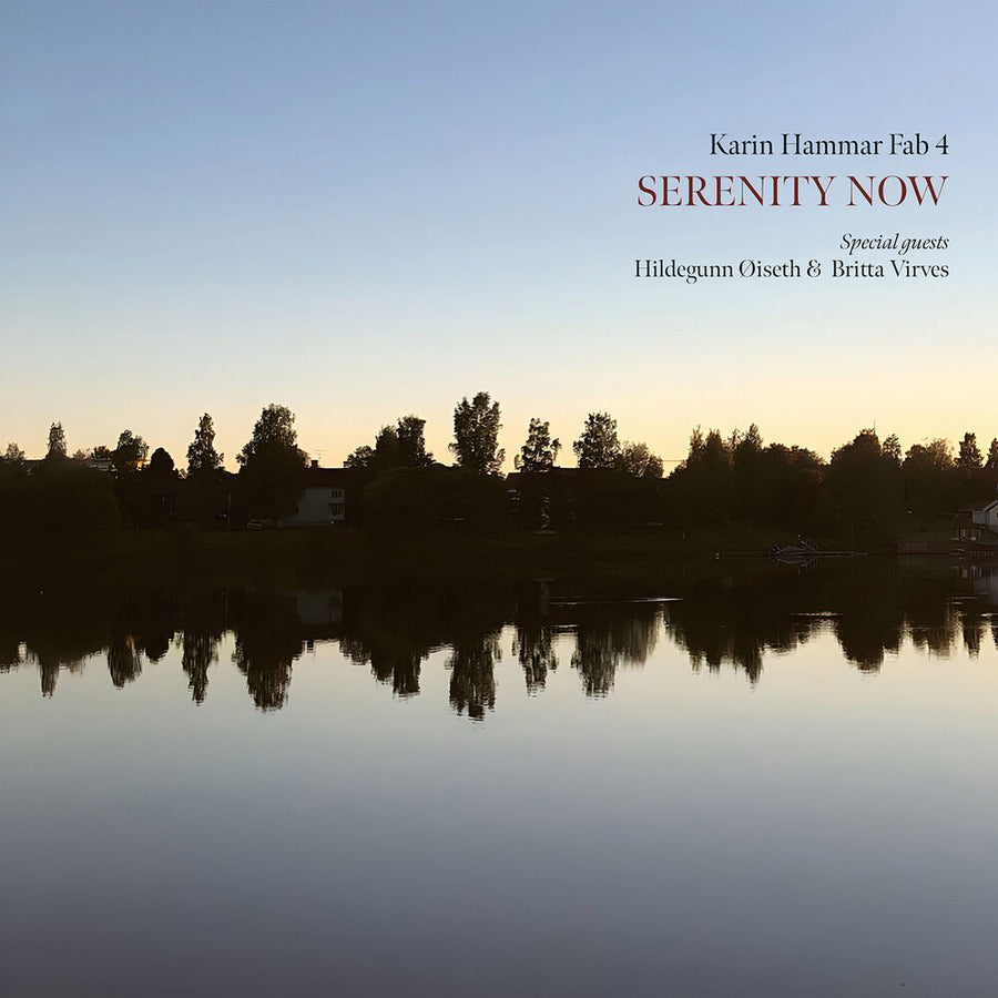 the album cover for Karin Hammar Fab 4 - Serenity Now