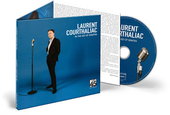 the album cover for Laurent Courthaliac - In The Key Of Sinatra