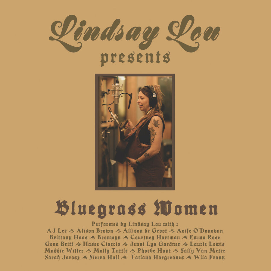 the album cover for Lindsay Lou - Bluegrass Women