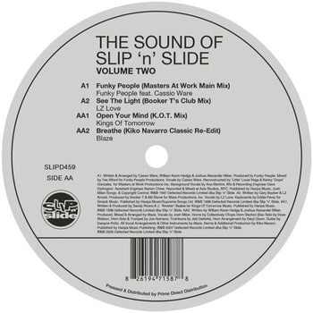 the album cover for Sound Of Slip 'n' Slide Vol. 2 / Various - Sound Of Slip 'n' Slide Vol. 2 / Various