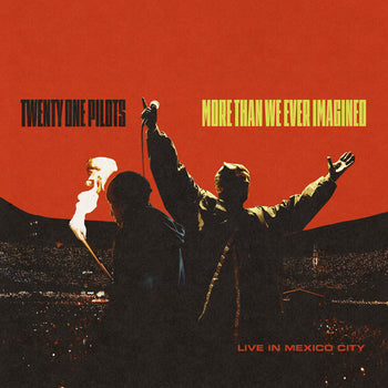 the album cover for Twenty One Pilots - More Than We Ever Imagined (Live In Mexico City)