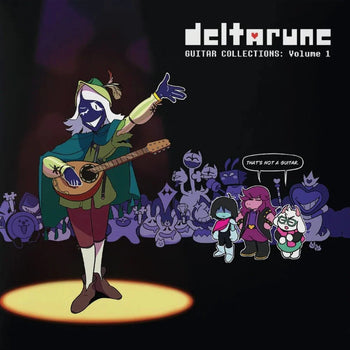 the album cover for Geoffrey Day - Deltarune Guitar Collections: Volume 1 (heal Prayer Vinyl)