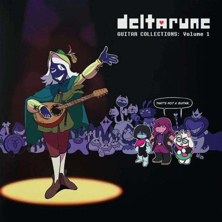 the album cover for Geoffrey Day - "deltarune Guitar Collections: Volume 1 "