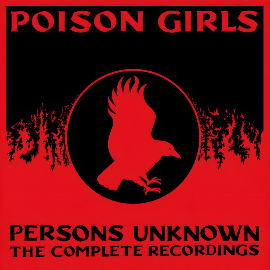 the album cover for Poison Girls - Persons Unknown: The Complete Recorded History