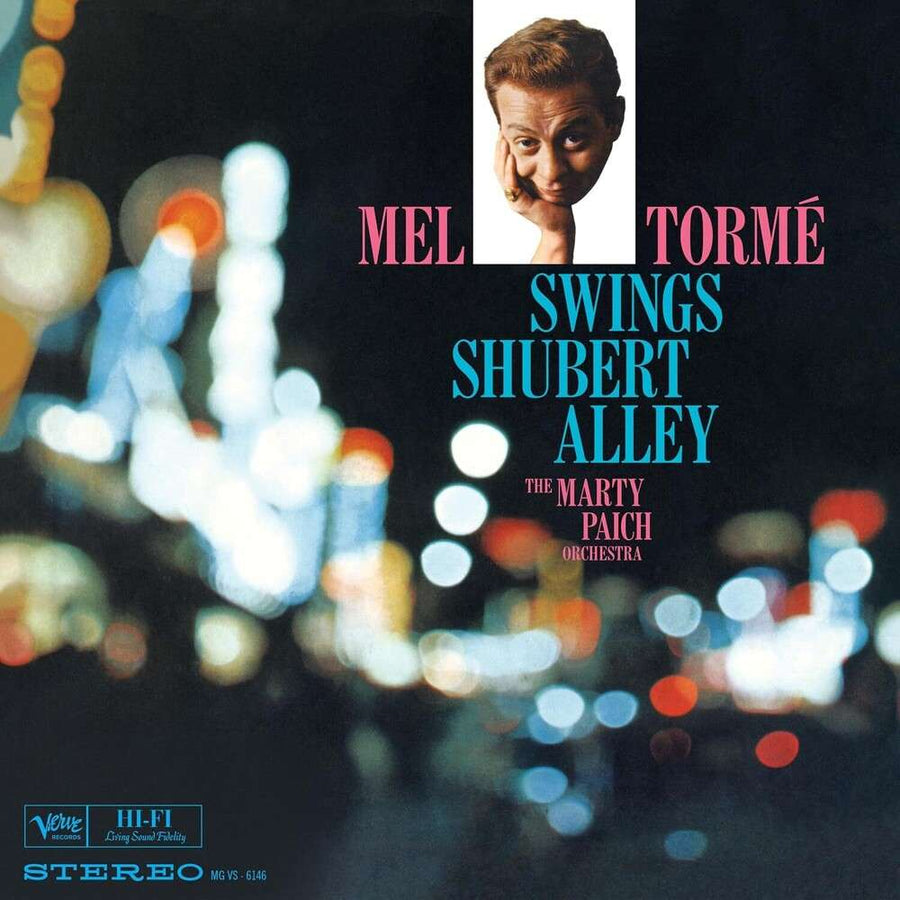 the album cover for Mel Torme - Swings Shubert Alley (Verve Vault Series) [180 Gram]