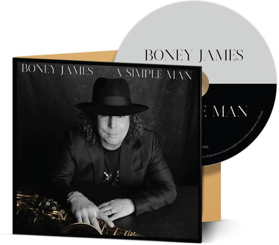 the album cover for Boney James - A Simple Man