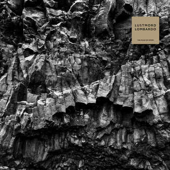 the album cover for Lustmord Lombardo - Pulse Of Atoms [Clear Vinyl]