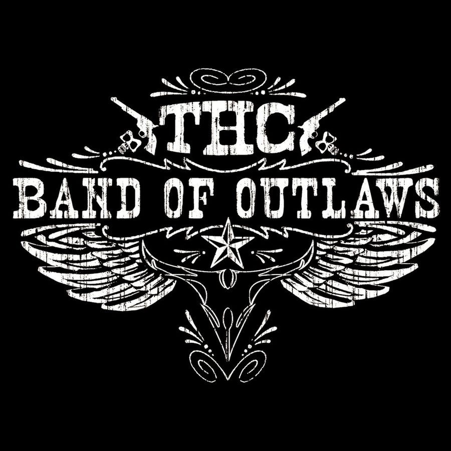 the album cover for Texas Hippie Coalition - Band Of Outlaws