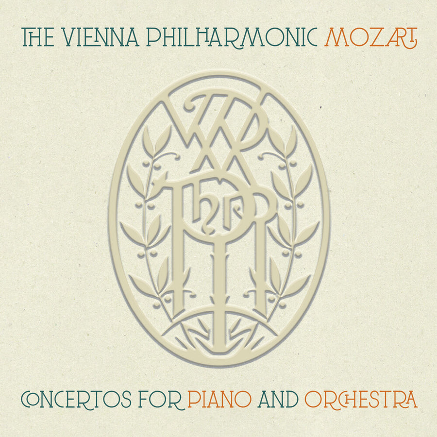 the album cover for Vienna Philharmonic - Mozart - Concerto For Piano & Orchestra (Mod)