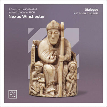 the album cover for Dialogos - Nexus Winchester - A Coup In The Cathedral Around