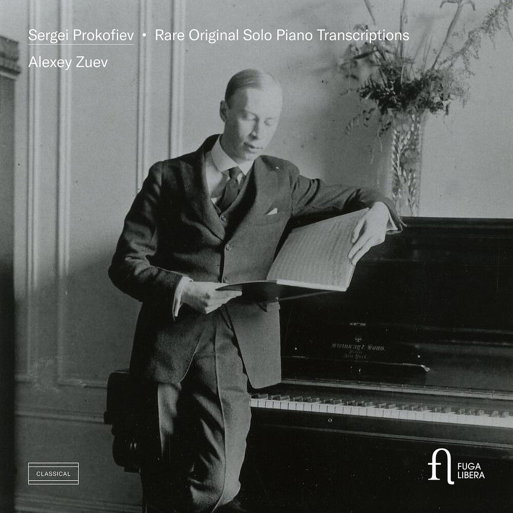 the album cover for Alexey Zuev - Prokofiev: Rare Original Solo Pno Transcriptions