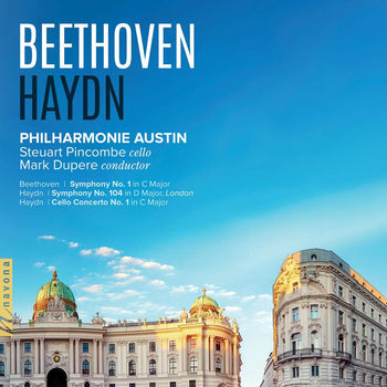 the album cover for Philharmonie Austin - Beethoven & Haydn: Philharmonie Austin
