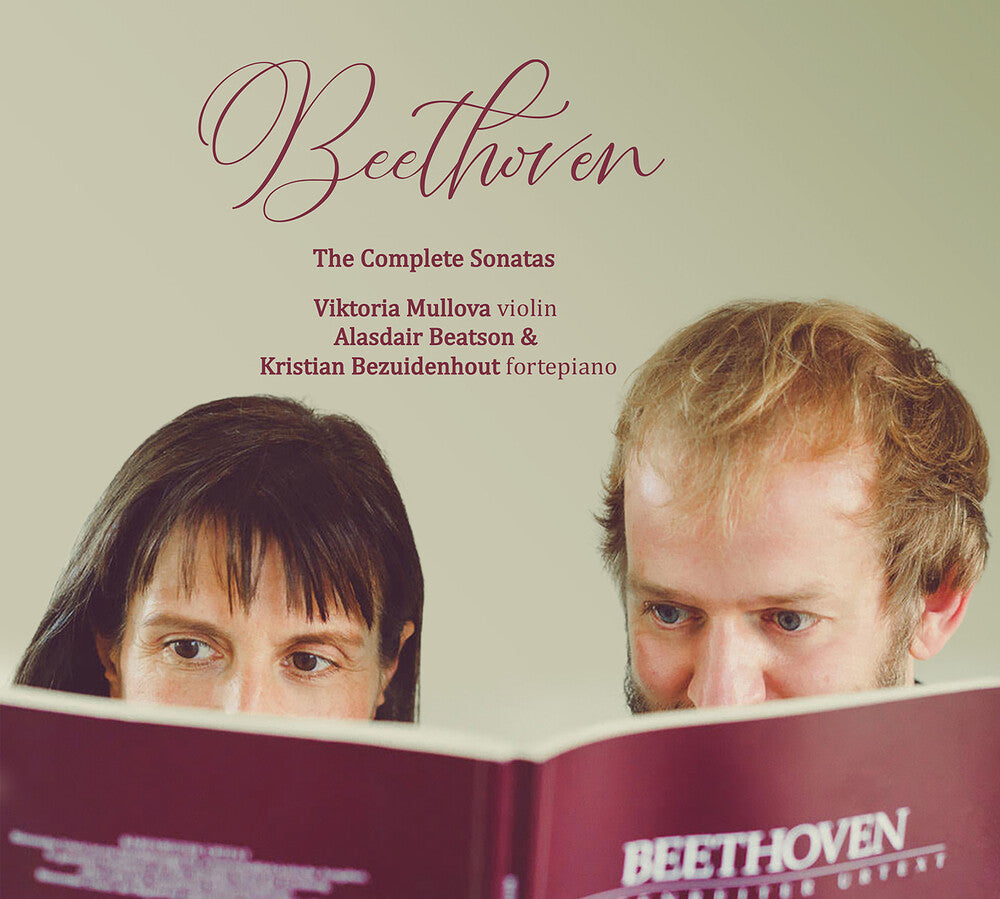 the album cover for Viktoria Mullova - Complete Beethoven Sonatas
