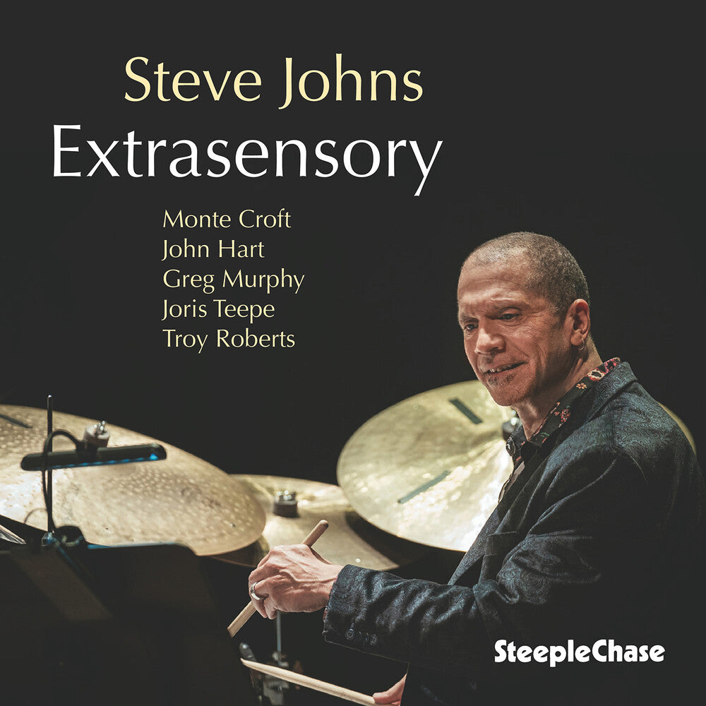 the album cover for Steve Johns - Extrasensory