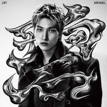 the album cover for JO1 - ANIMAL [Member Solo Jacket Ver Sky]