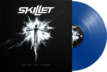 the album cover for Skillet - After The Storm [Indie Exclusive] Blue (Blue) [Colored Vinyl] [Indie Exclusive]