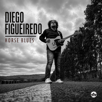 the album cover for Diego Figueiredo - Horse Blues
