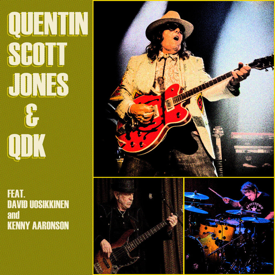 the album cover for Quentin Jones  Scott & Qdk - Quentin Scott Jones & Qdk