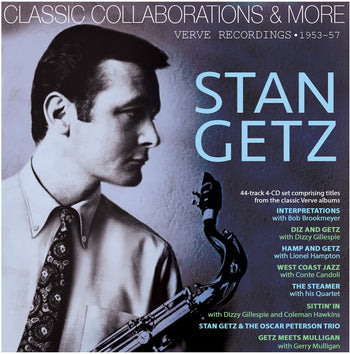 the album cover for Stan Getz - Classic Collaborations & More: Verve Recordings