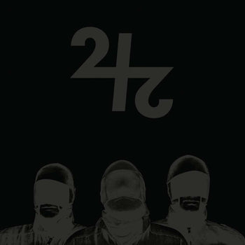 the album cover for Front 242 - Black Out [Colored Vinyl] (Slv)