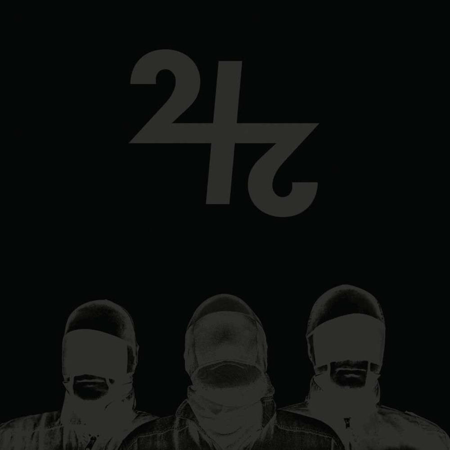 the album cover for Front 242 - Black Out [Colored Vinyl] (Slv)