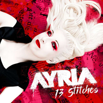 the album cover for Ayria - 13 Stitches