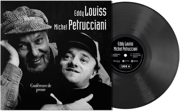the album cover for Eddy Louiss  / Petrucciani,Michel - Conference De Presse