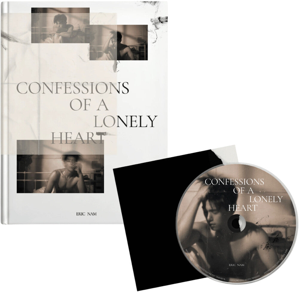 the album cover for Eric Nam - Confessions of a Lonely Heart [92-page Hard Cover Photobook with Photocard]