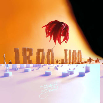 the album cover for Iron Jinn - Zeitgeist On The Run