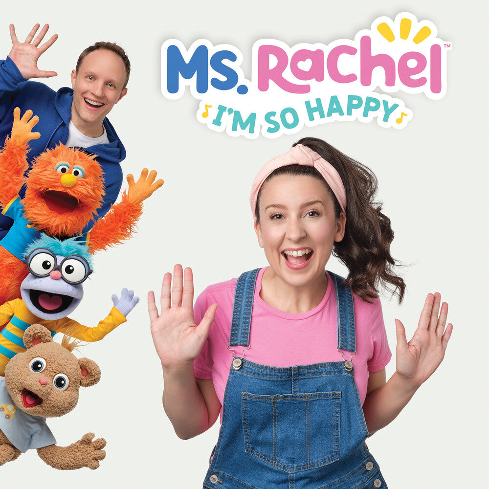 the album cover for Ms. Rachel - I'm So Happy