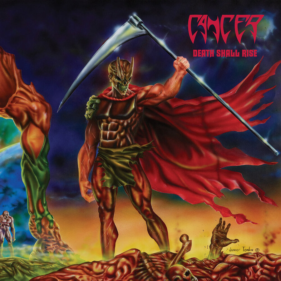 the album cover for Cancer - Death Shall Rise (Aniv)