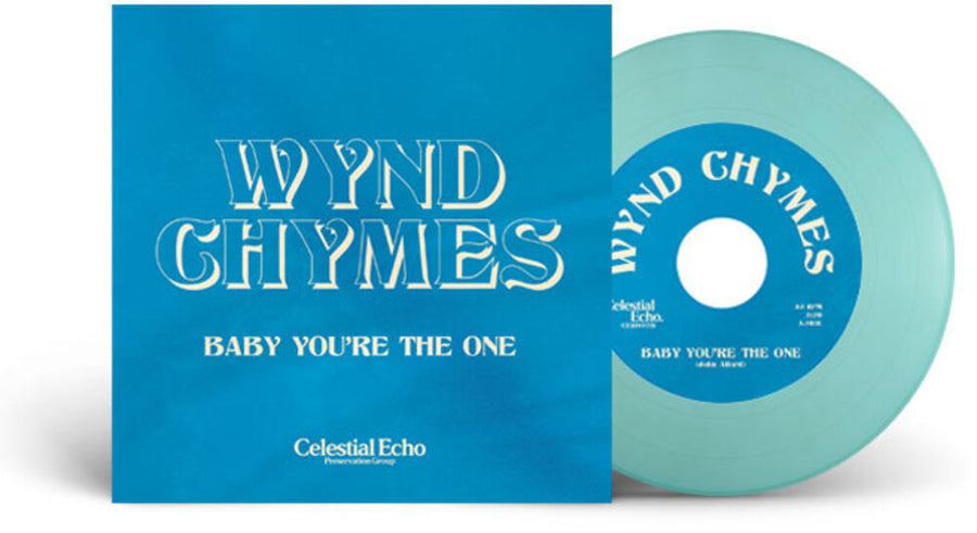 the album cover for Wynd Chymes - Baby You're The One (Blue) [Colored Vinyl]