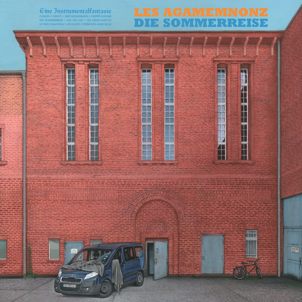 the album cover for Les Agamemnonz - Die Sommerreise [Indie Exclusive] (Blue) [Colored Vinyl] [Limited Edition] [Indie Exclusive]