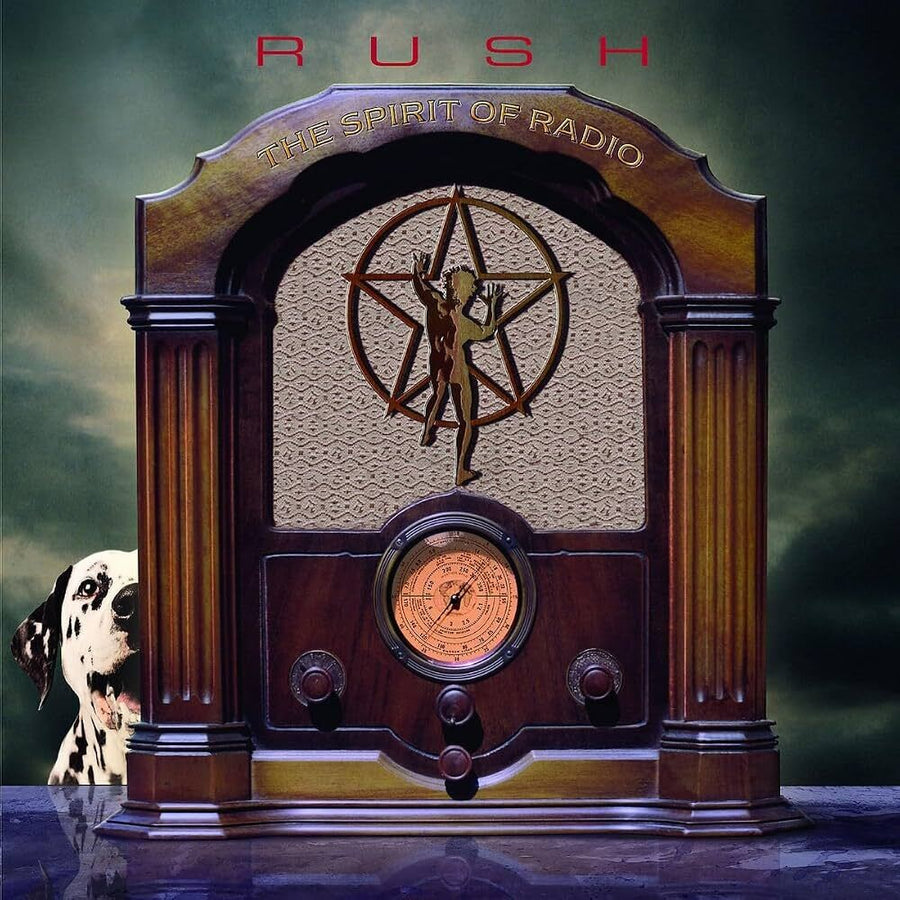 the album cover for Rush - Spirit Of Radio: Greatest Hits 1974-1987 [180 Gram]