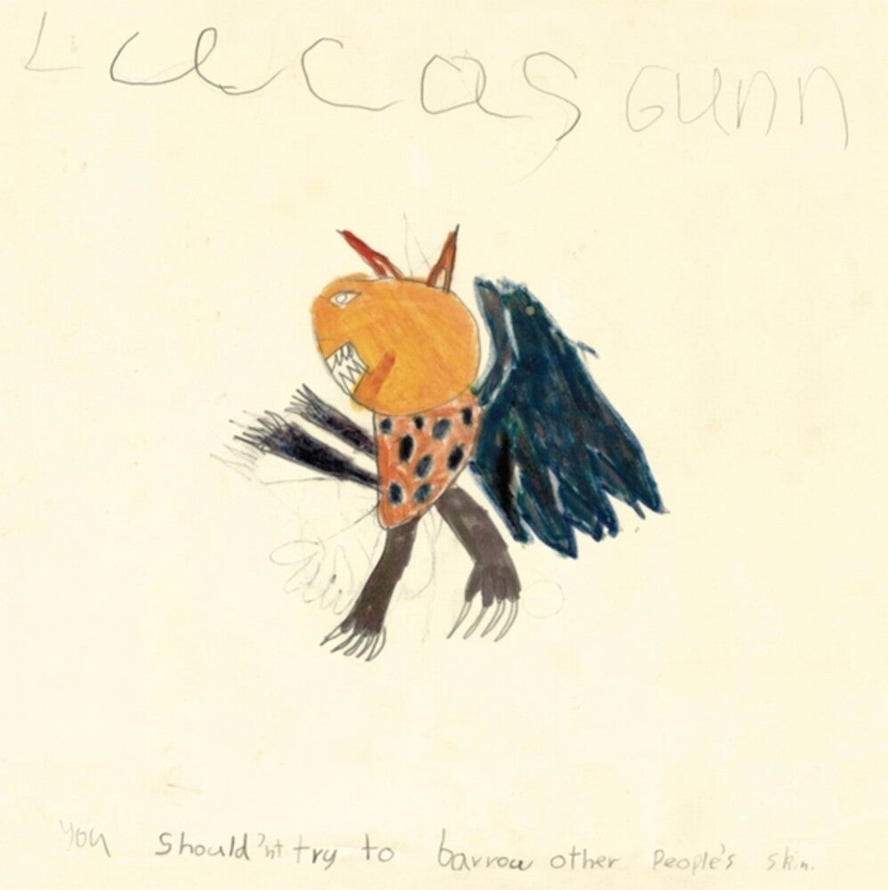 the album cover for Lucas Gunn - You Should'nt Try To Barrow Other People's Skin
