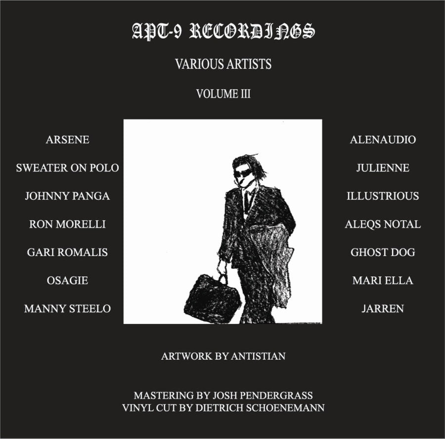 the album cover for Apt-9 Recordings Vol. 3 / Various - Apt-9 Recordings Vol. 3 / Various